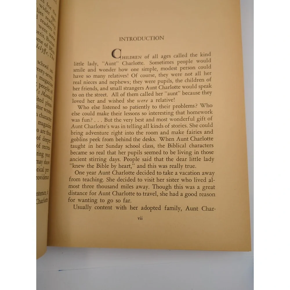 VTG 1962 Child's Bible Reader Illustrated With Color Plates By‎ Charlotte Yonge